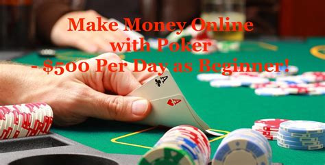 make money online poker